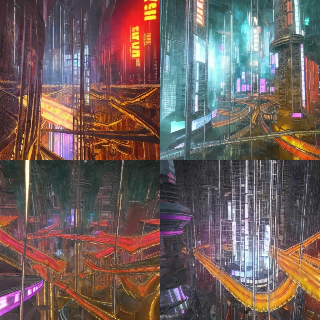 <lora:F-Zero GX:1.0> a neon-lit city