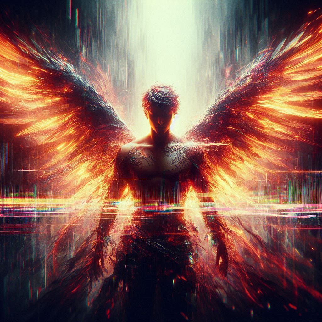 Glitched Angel