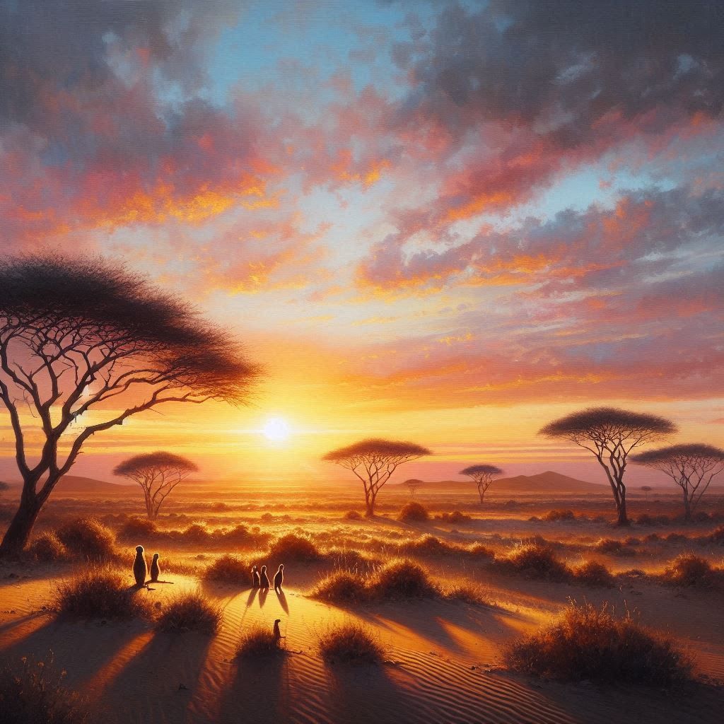 Morning has broken over Africa