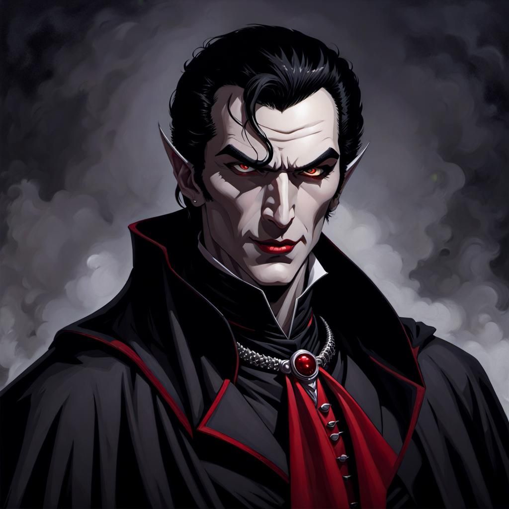 Strahd von Zarovich, Ravenloft, classic vampire - AI Generated Artwork ...