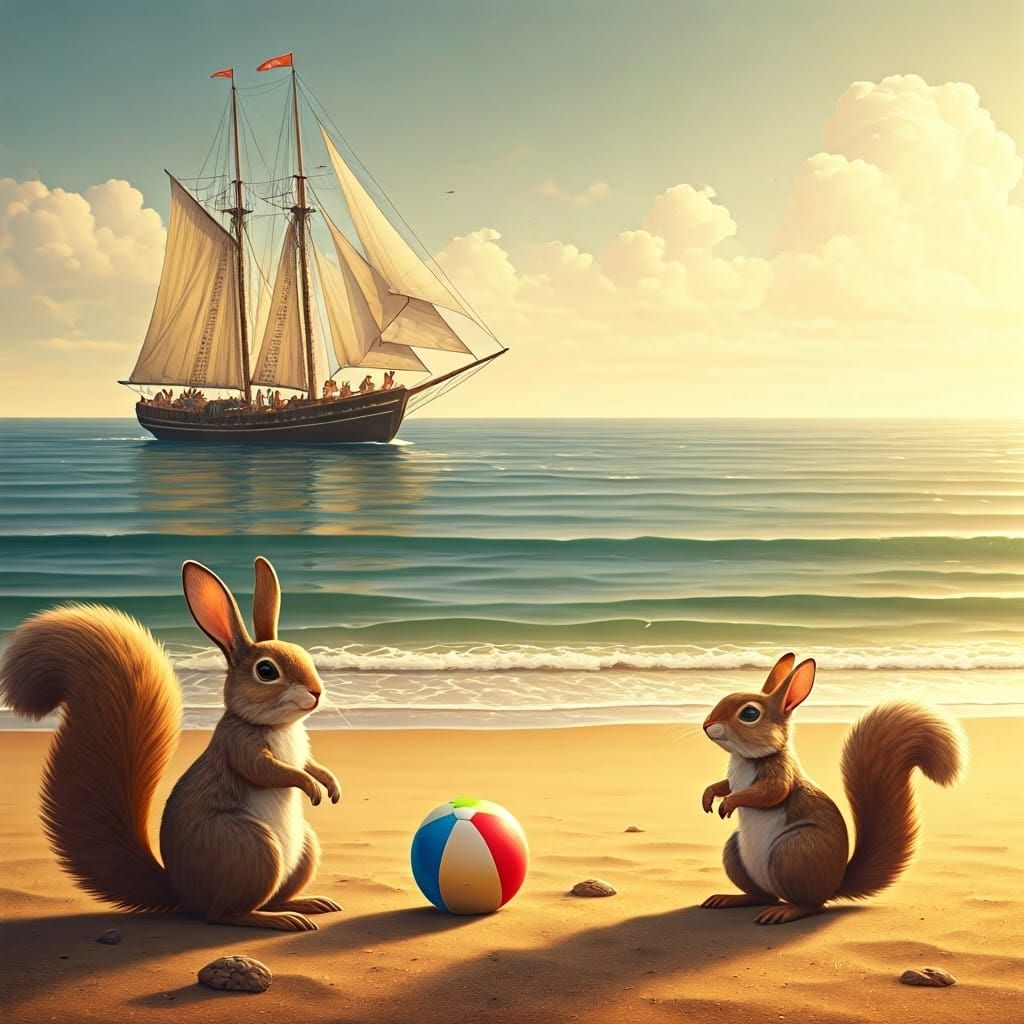 Whimsical Beachside Gathering in Vibrant Colors