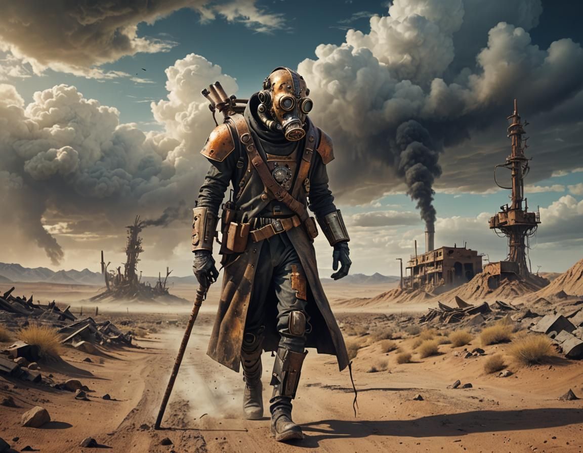 Walking in the wasteland  by @Dark Magoo