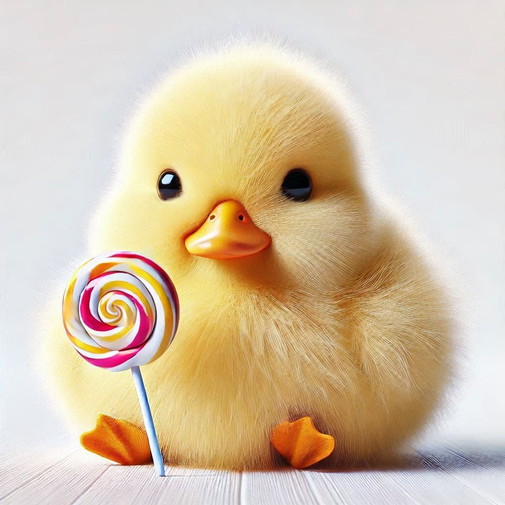 Lollipop duck