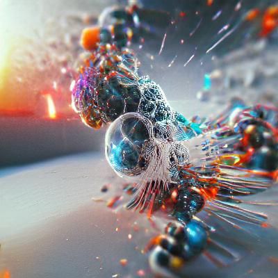 Asphyxiation x-particle octane render cinema 4d 16k resoluti...