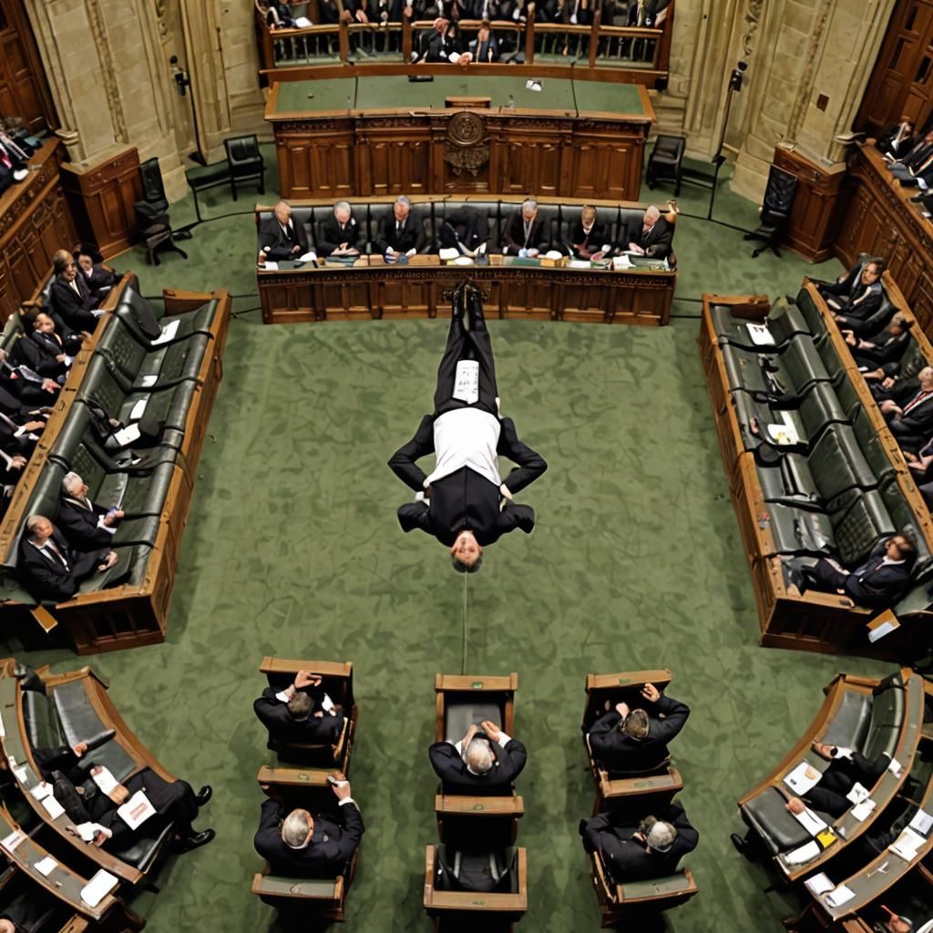 upside down parliamentary procedure