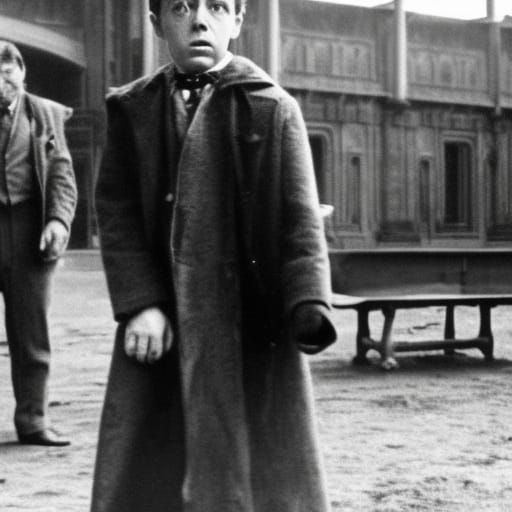 Movie still of "John Merrik" in  the movie "The elephant man...
