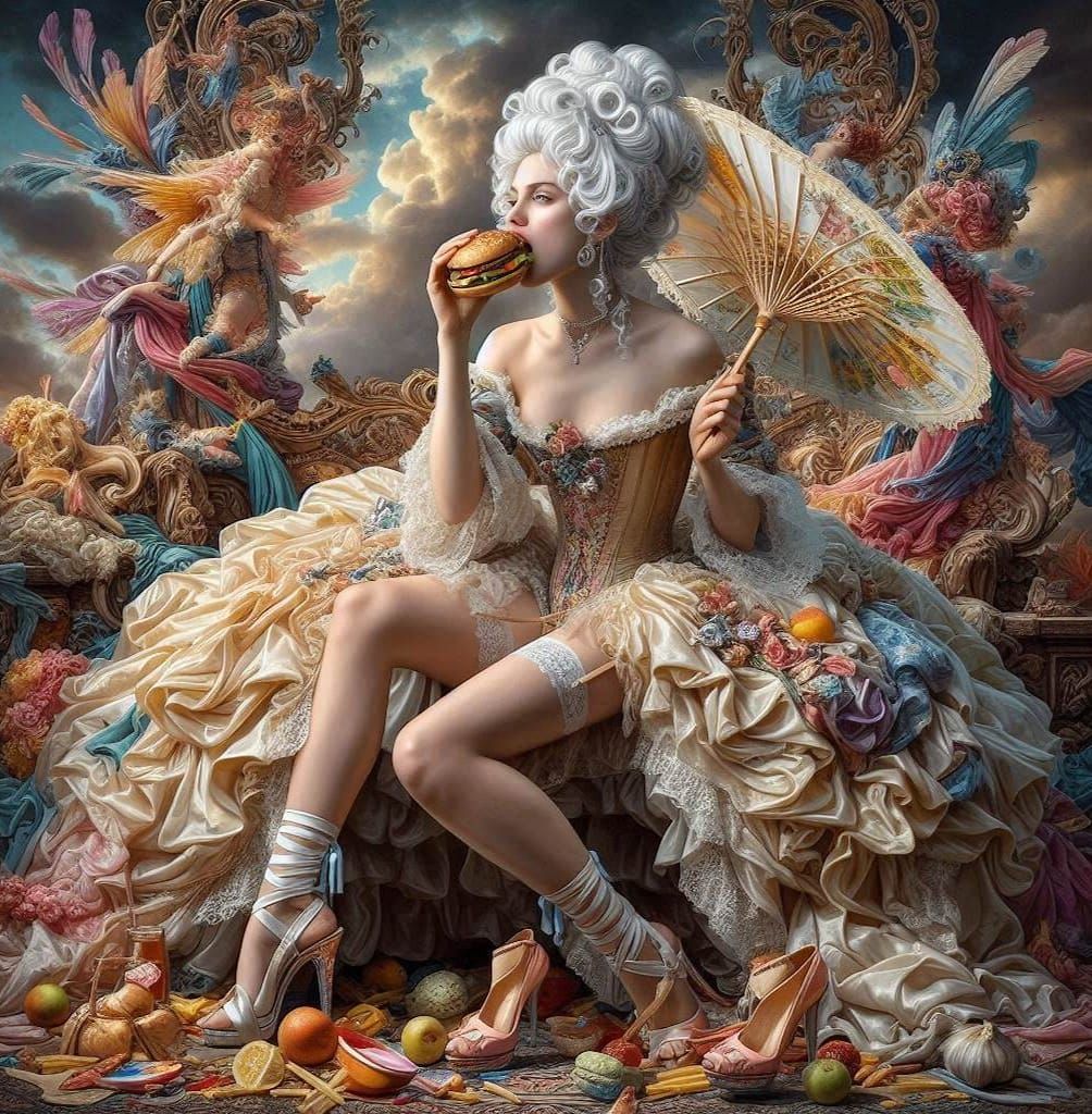 Nuffinks like a burger to give you some perspective