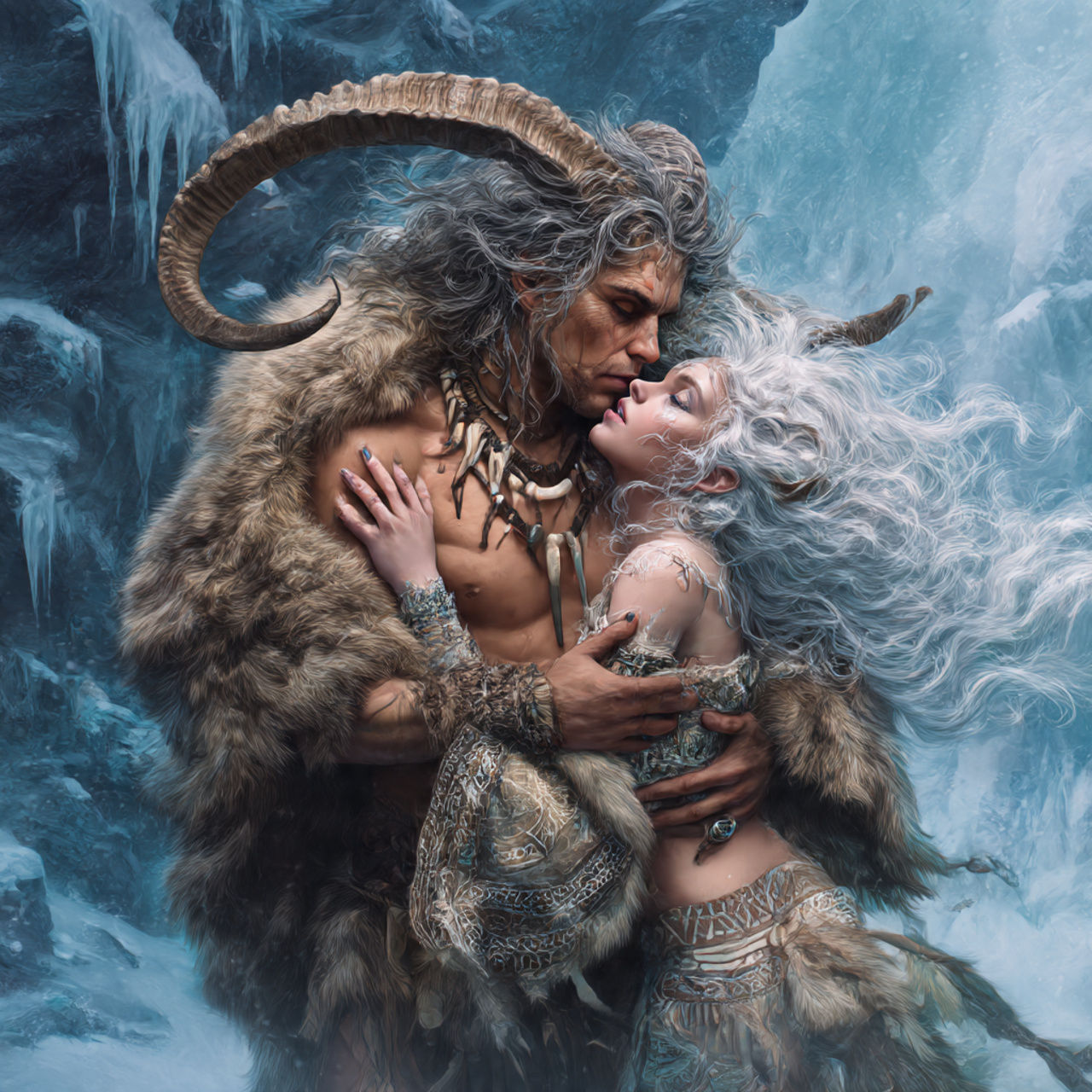 lovely kiss of eternal love