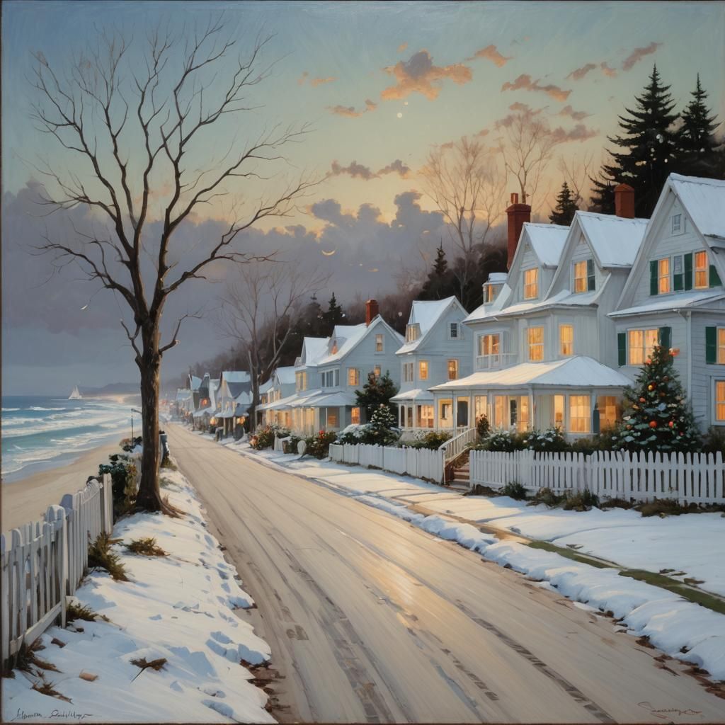 Christmas Is My Favorite Time Of The Year, Especially On The Coast...  by @Jen Murphy