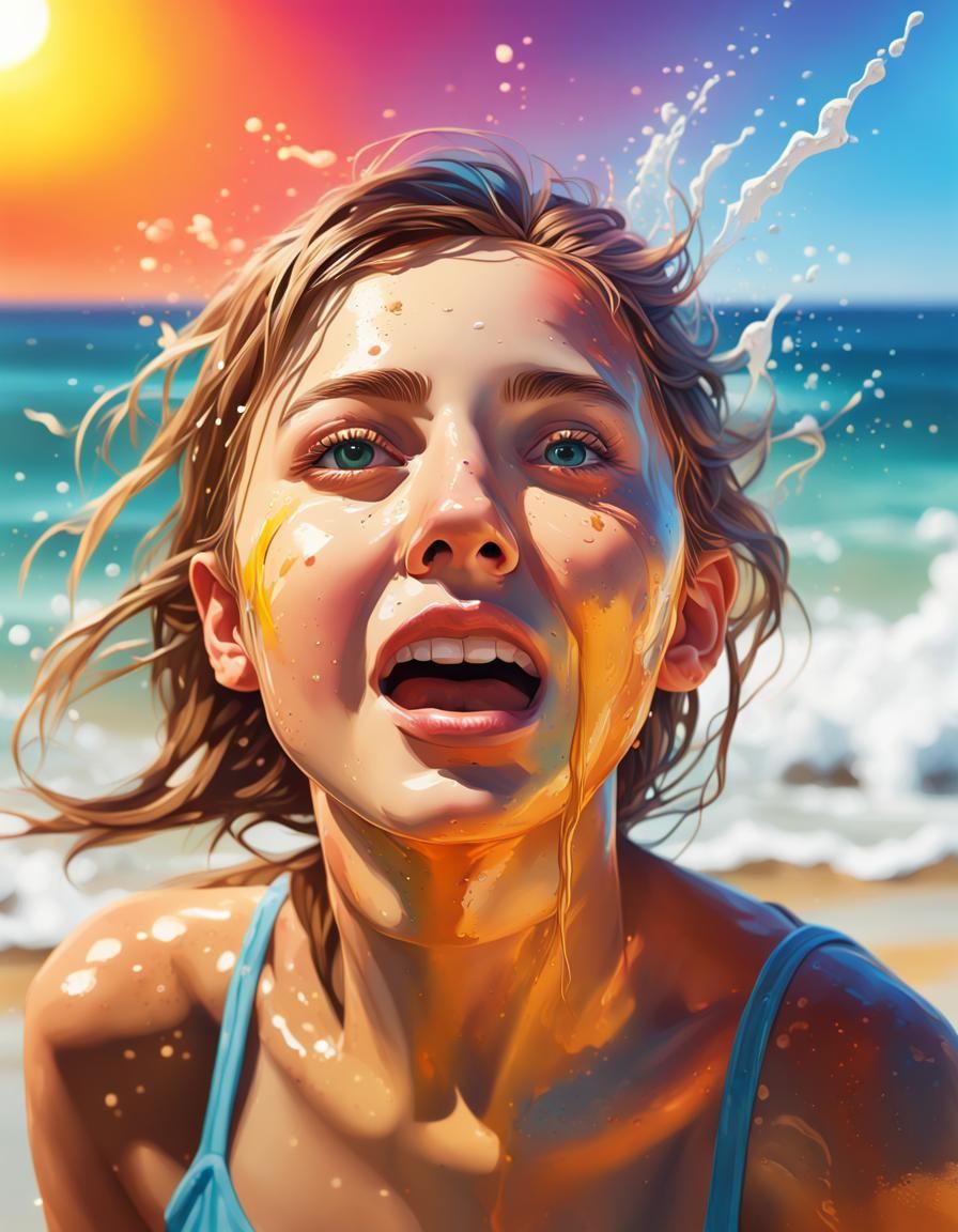 picture of summer vacation on beach