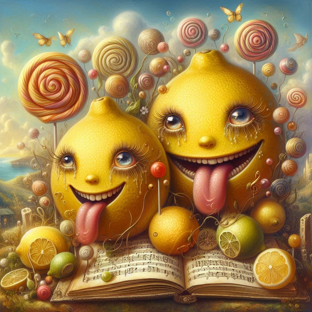 Lyrical Lemons Laugh and Lap Lollipops
