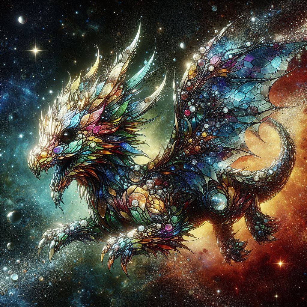 Stained Glass Dragon