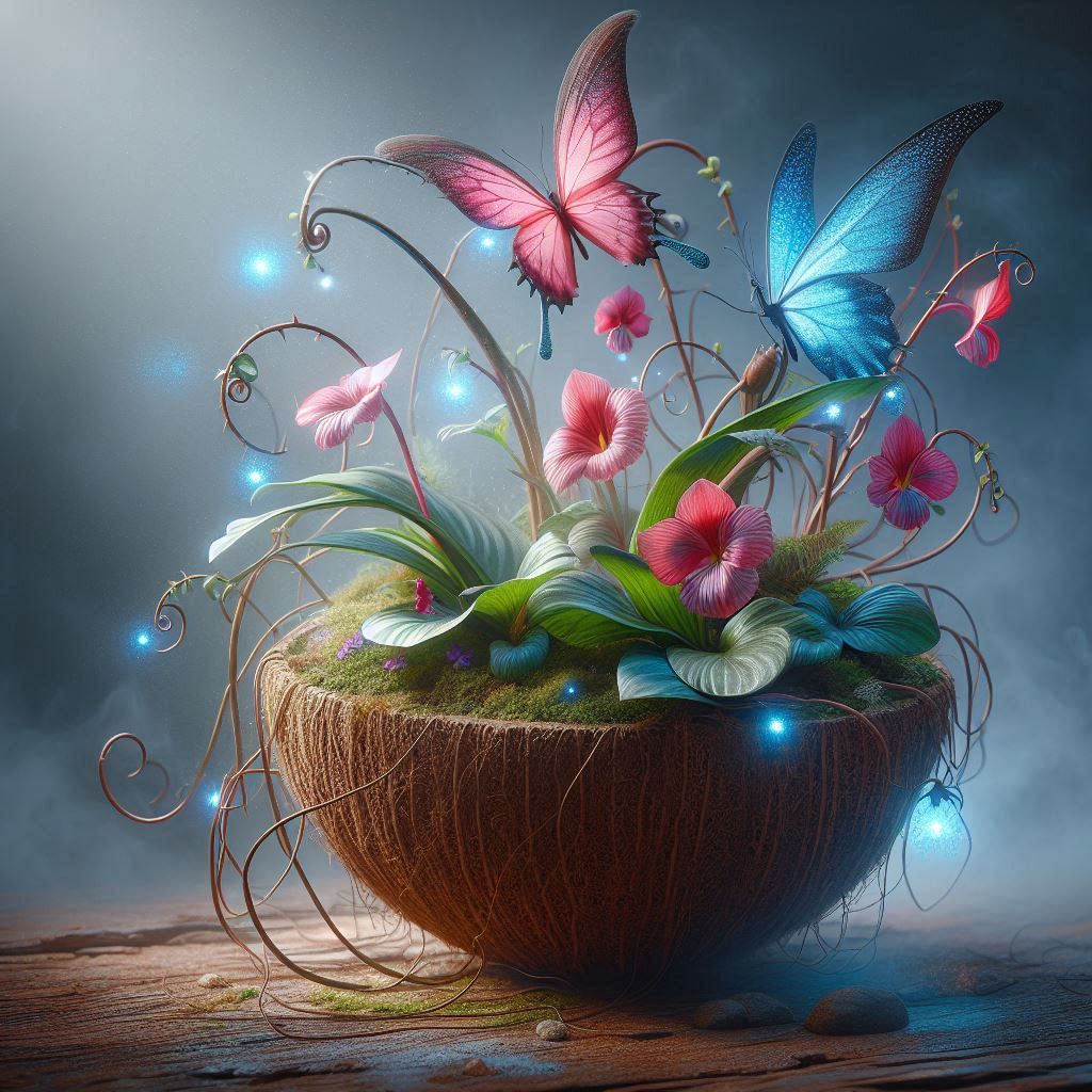 Floral fantasy  by @Skyangel