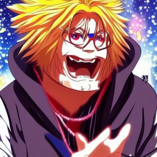 Seth Rogan as an anime villain