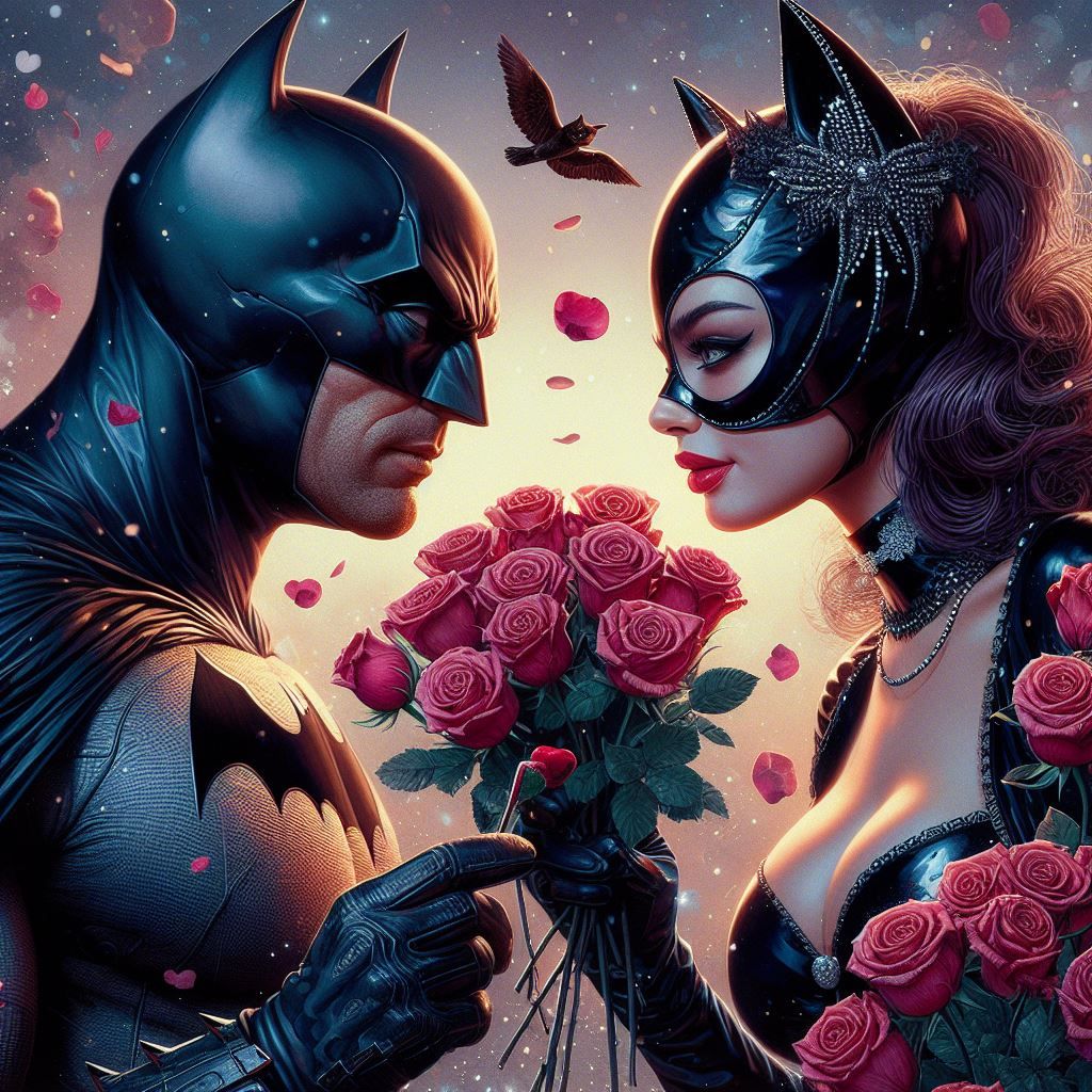 Catwoman and Batman
