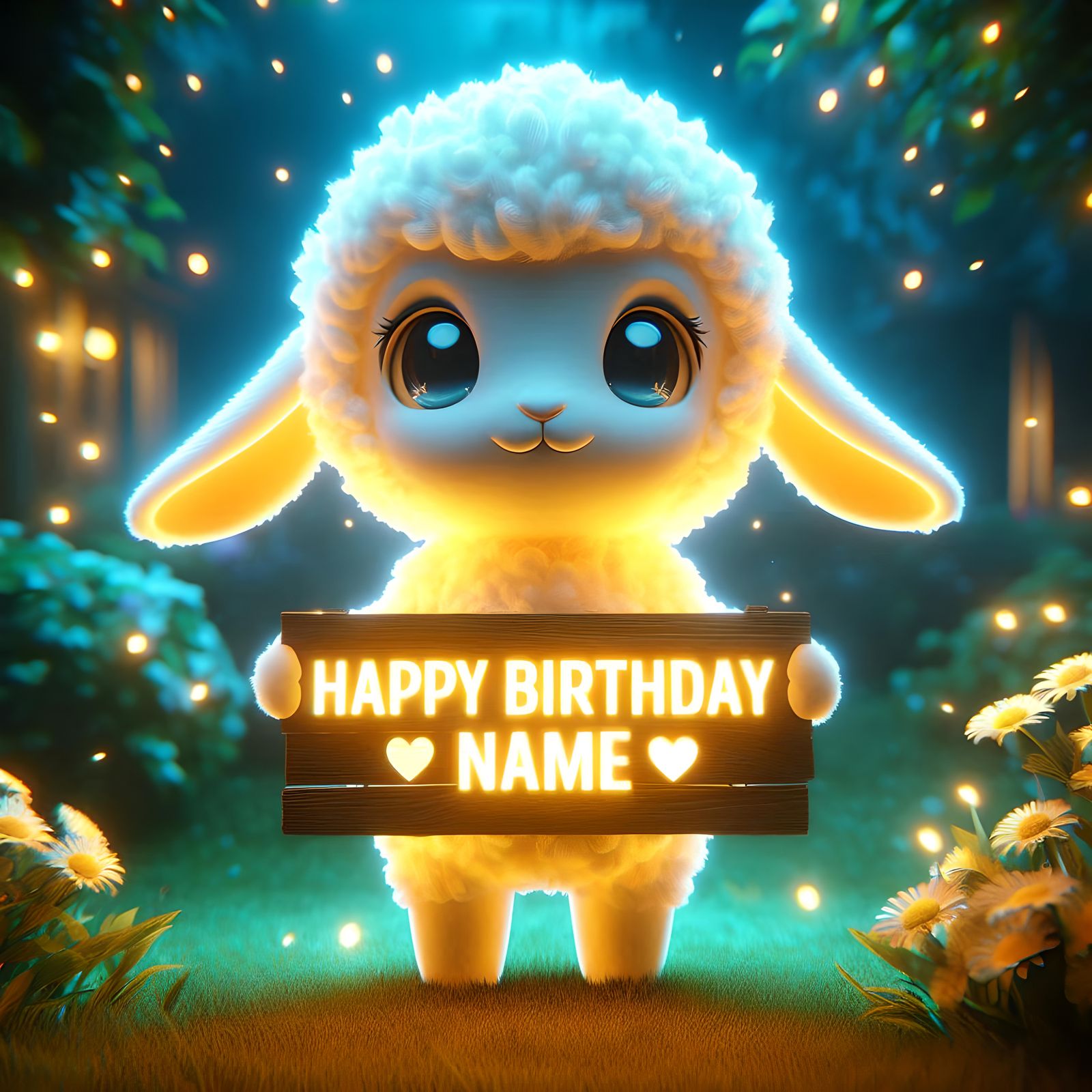 Happy Birthday Lamb💛(Open Prompt)