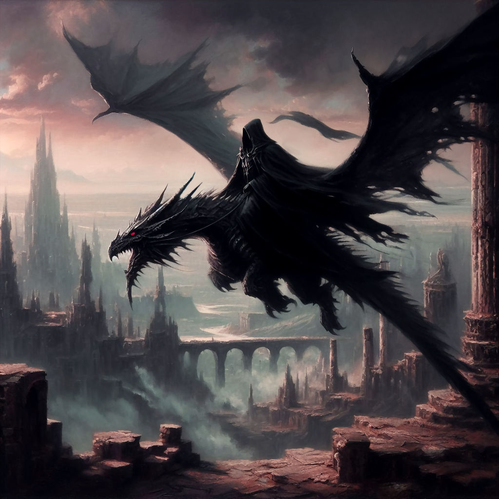 Nazgȗl at Osgiliath