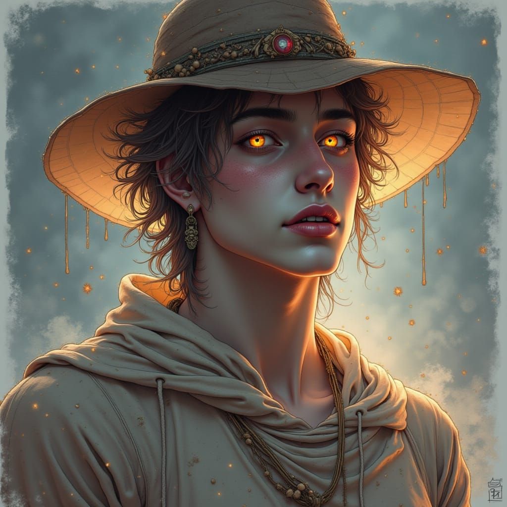 hero <lora:Cosmic Static:1.0>