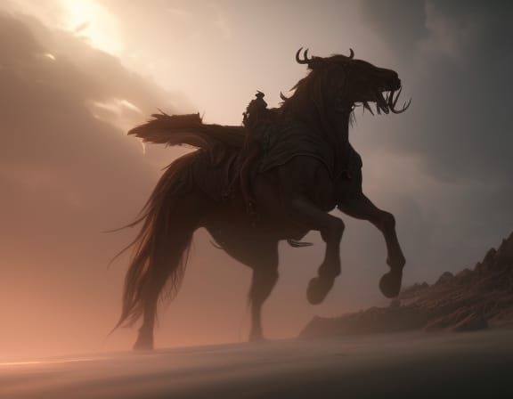 Centaur
a masterpiece, 8k resolution, dark fantasy concept a...