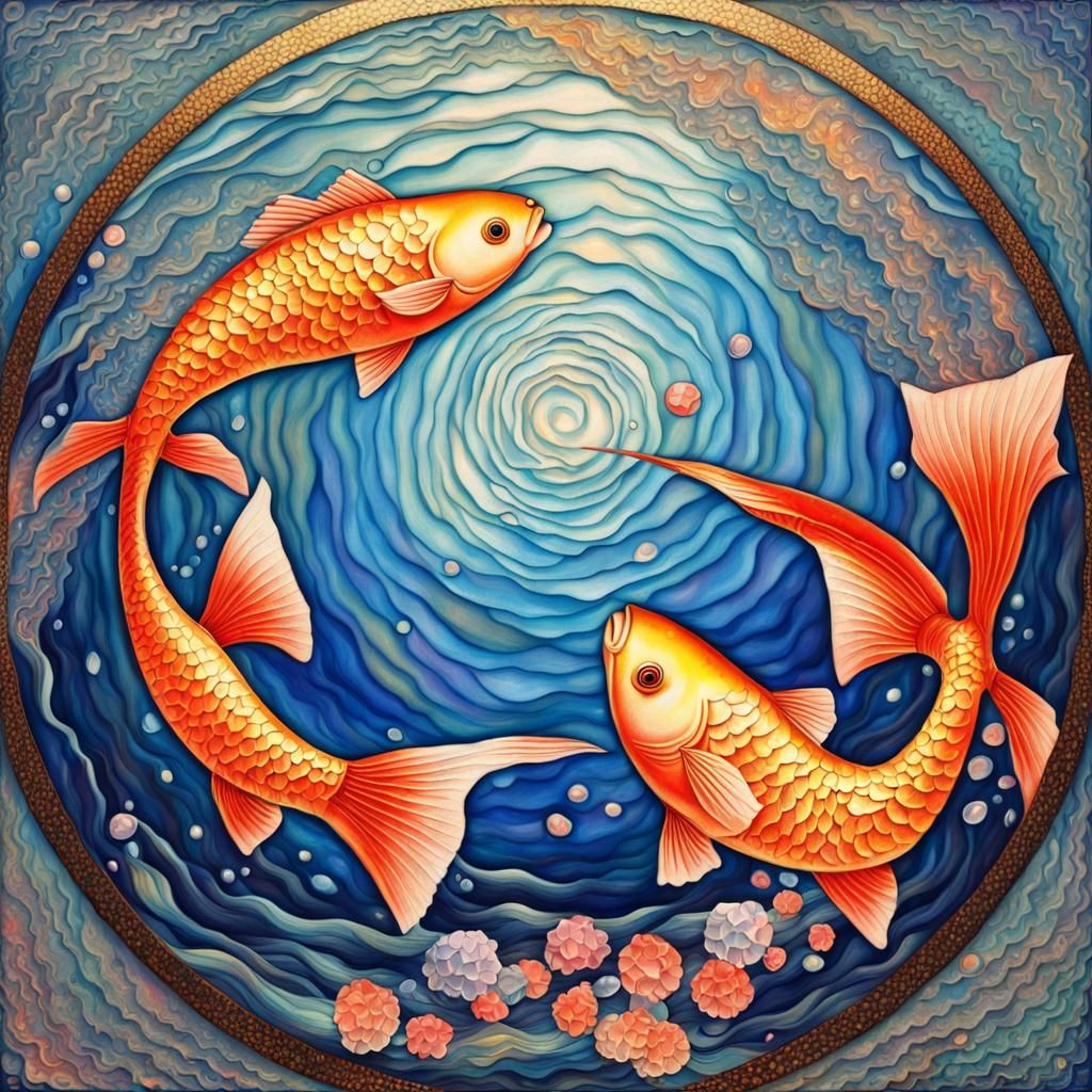 Goldfish AI Generated Artwork NightCafe Creator