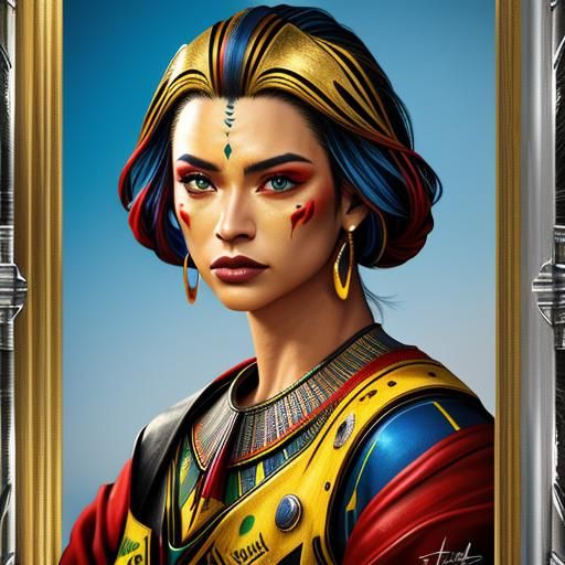 high resolution, cinematic, realistic skin, sharp details, s...