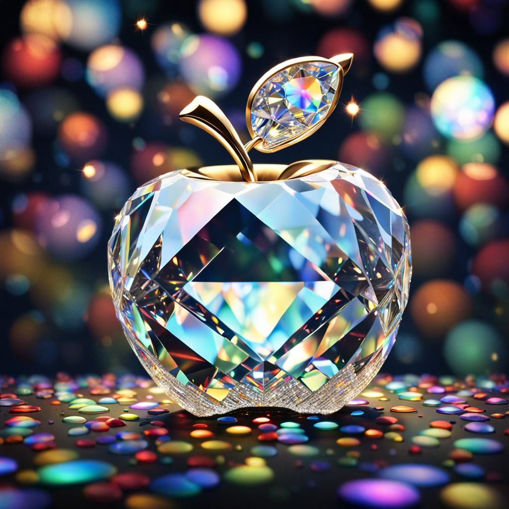 Crystal apple