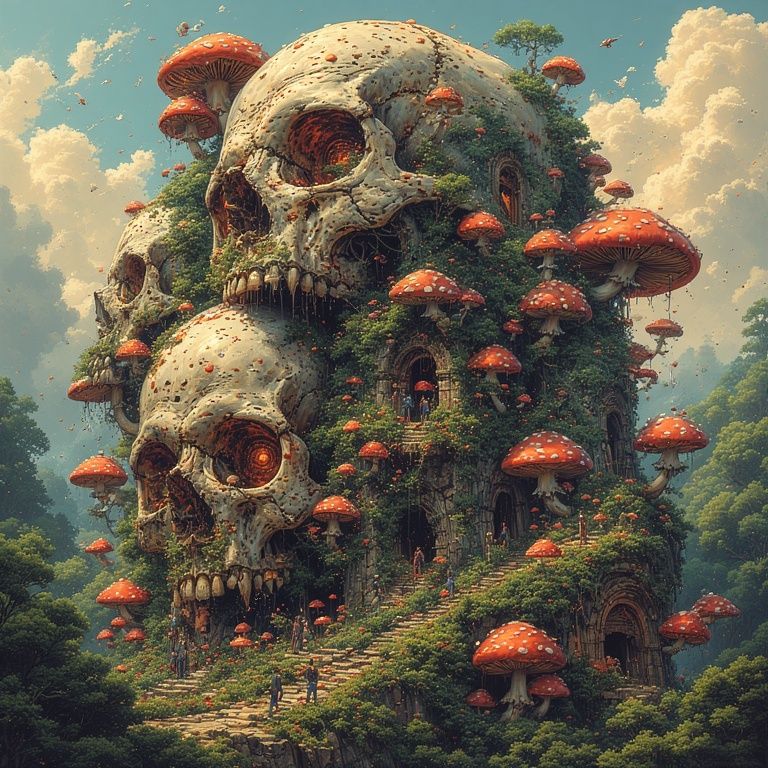 Skull homes
