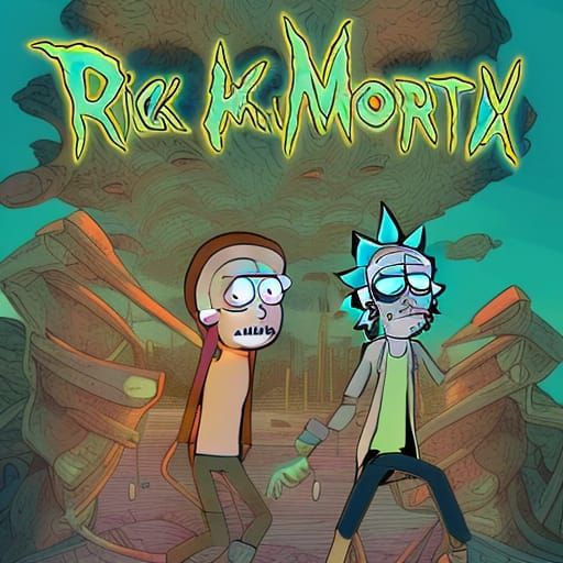 rick and morty - AI Generated Artwork - NightCafe Creator