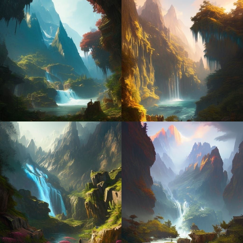 Mysterious lands