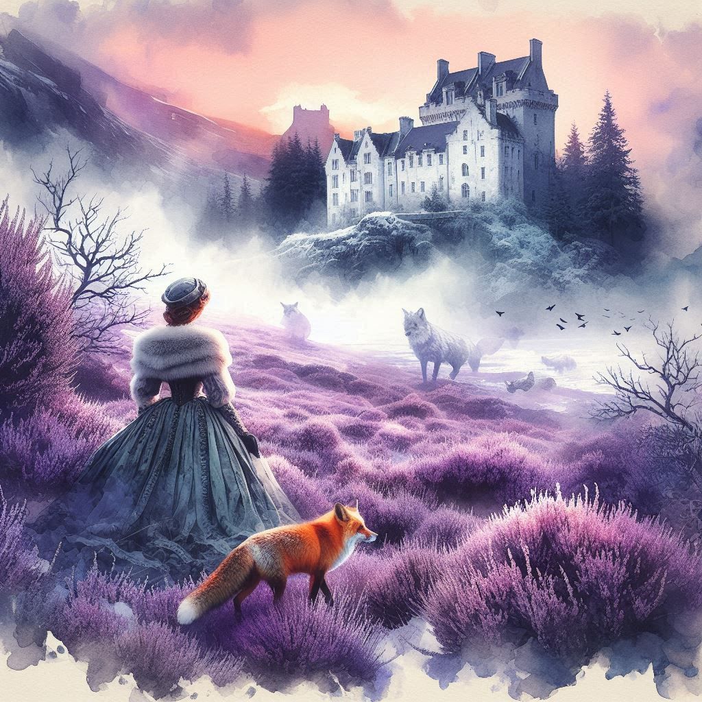 a walk through the heather fields