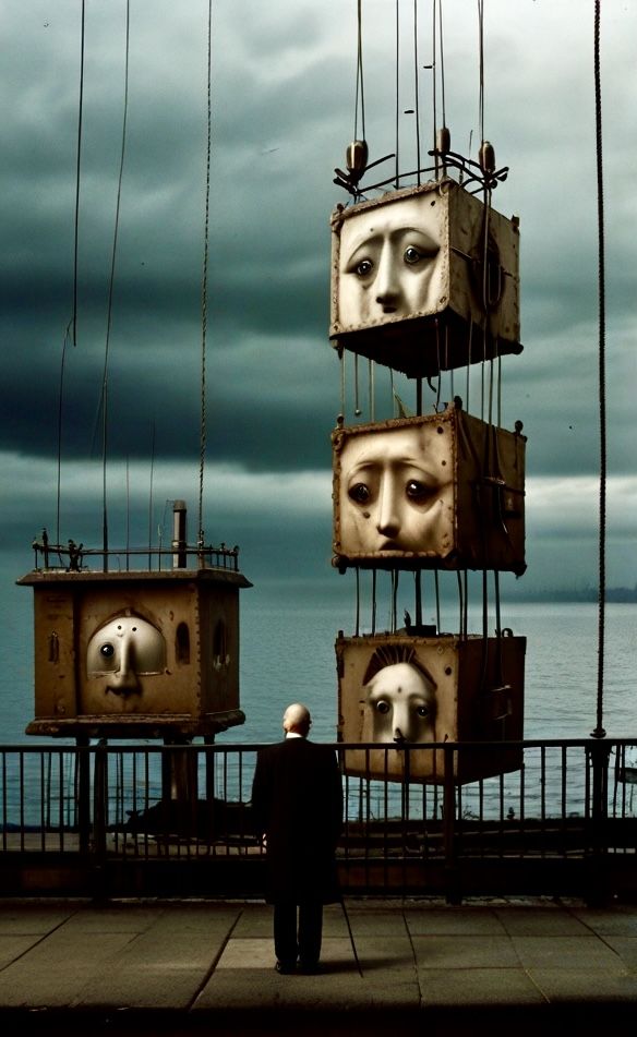 Burying feelings at sea