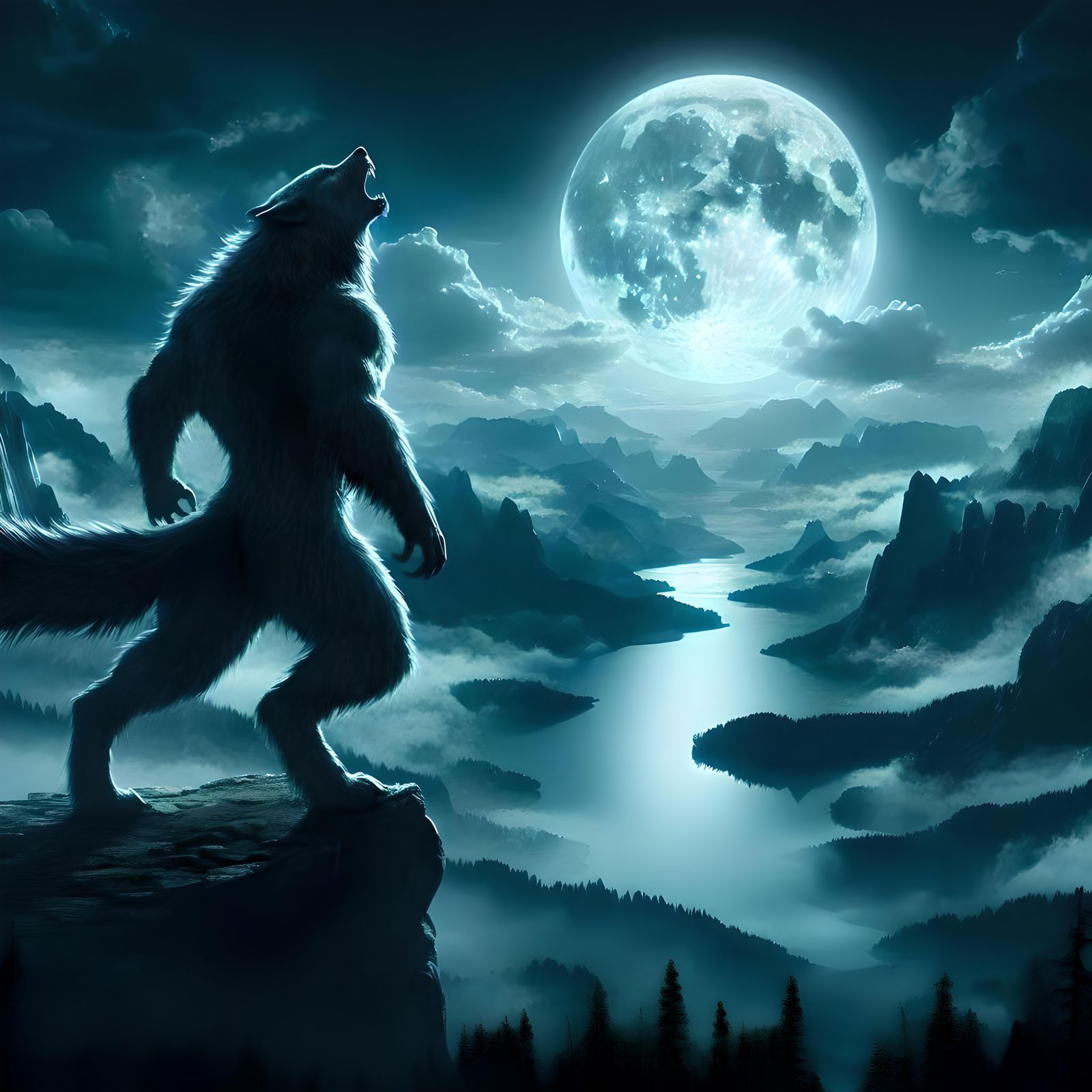 MIDNIGHT AND THE HOWLING WEREWOLF