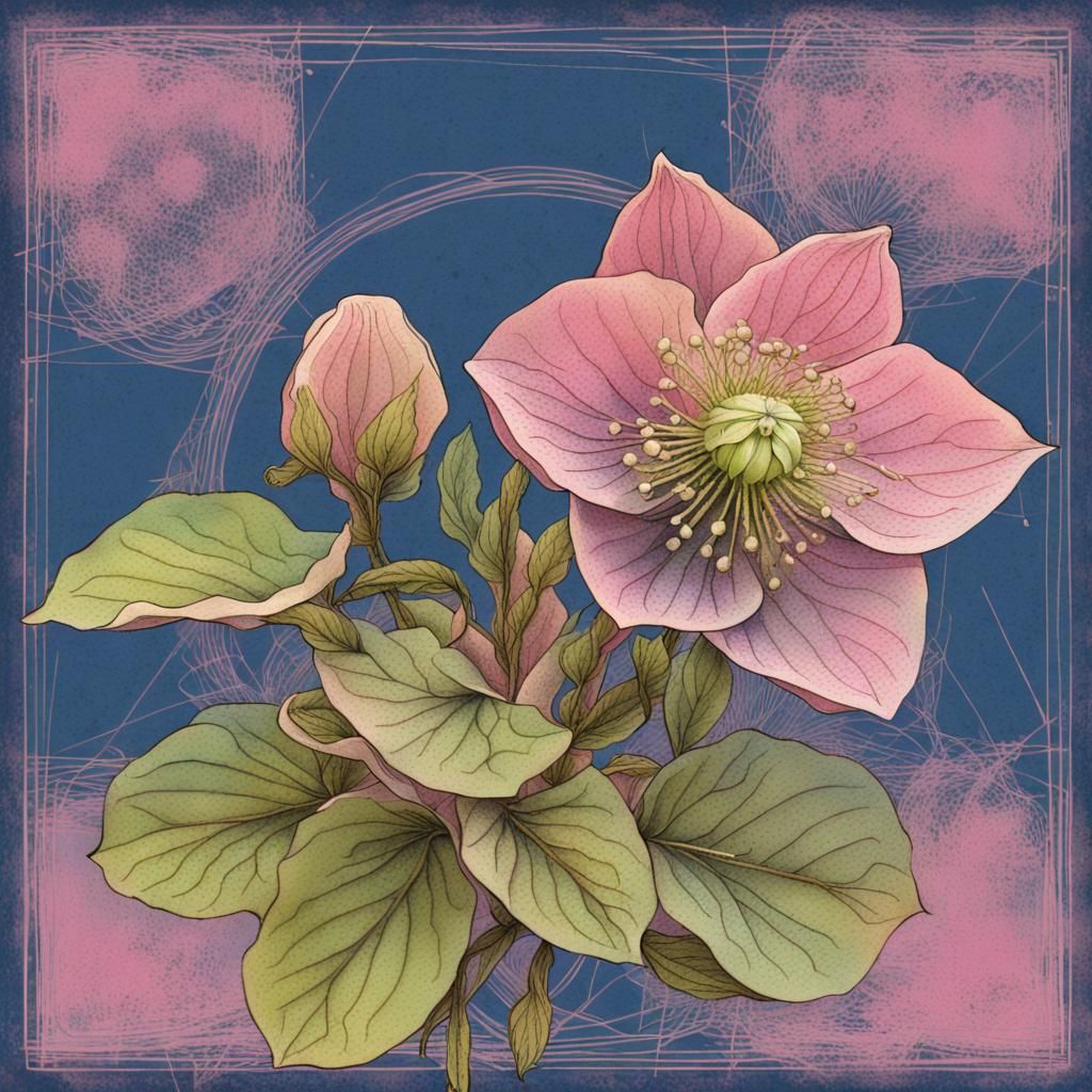 winter rose (Hellebore)