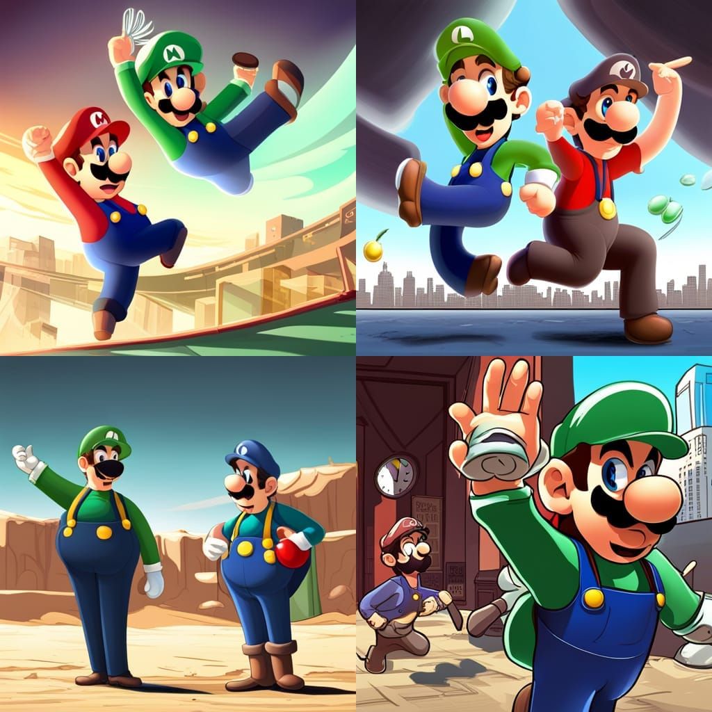 Luigi and mario aren't legal brothers