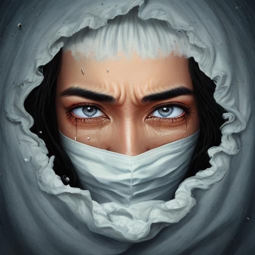 Even if a runny nose and tears obscure my vision