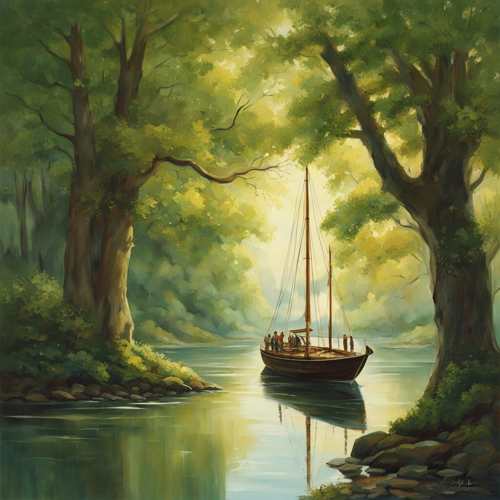 ספינת תיירים בנהר