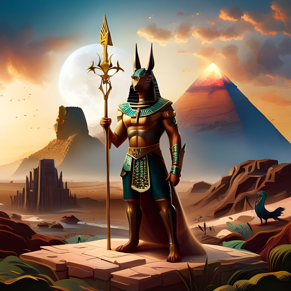 Anubis - AI Generated Artwork - NightCafe Creator