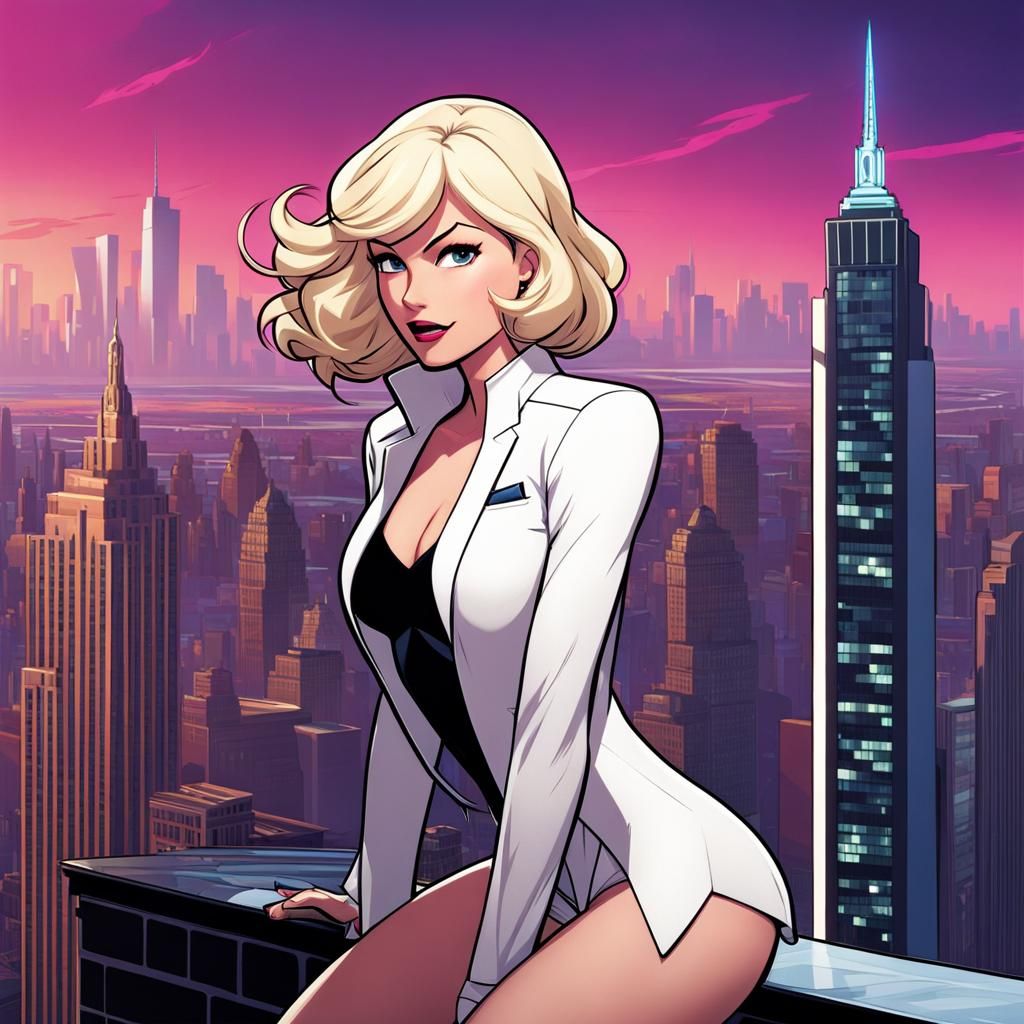 Gwen Stacy - AI Generated Artwork - NightCafe Creator