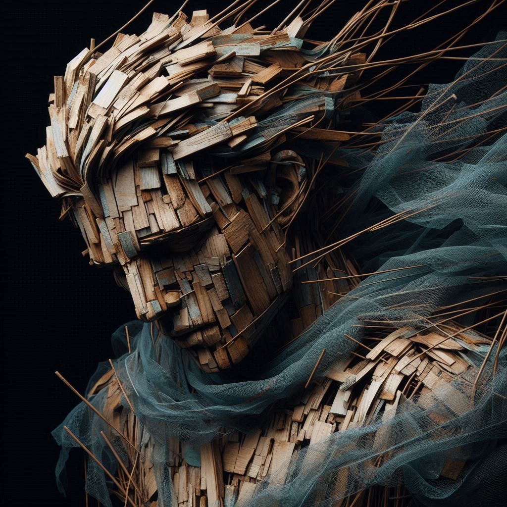 Almost alive sculpture