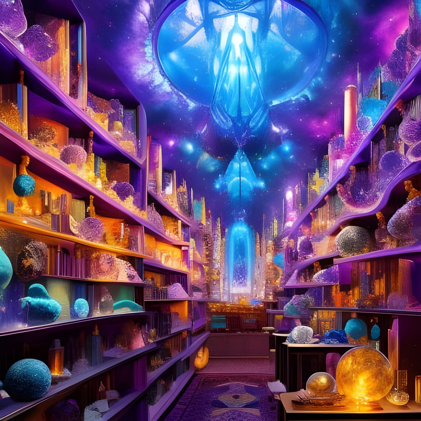 Crystal Shoppe  by @aMOMymous 