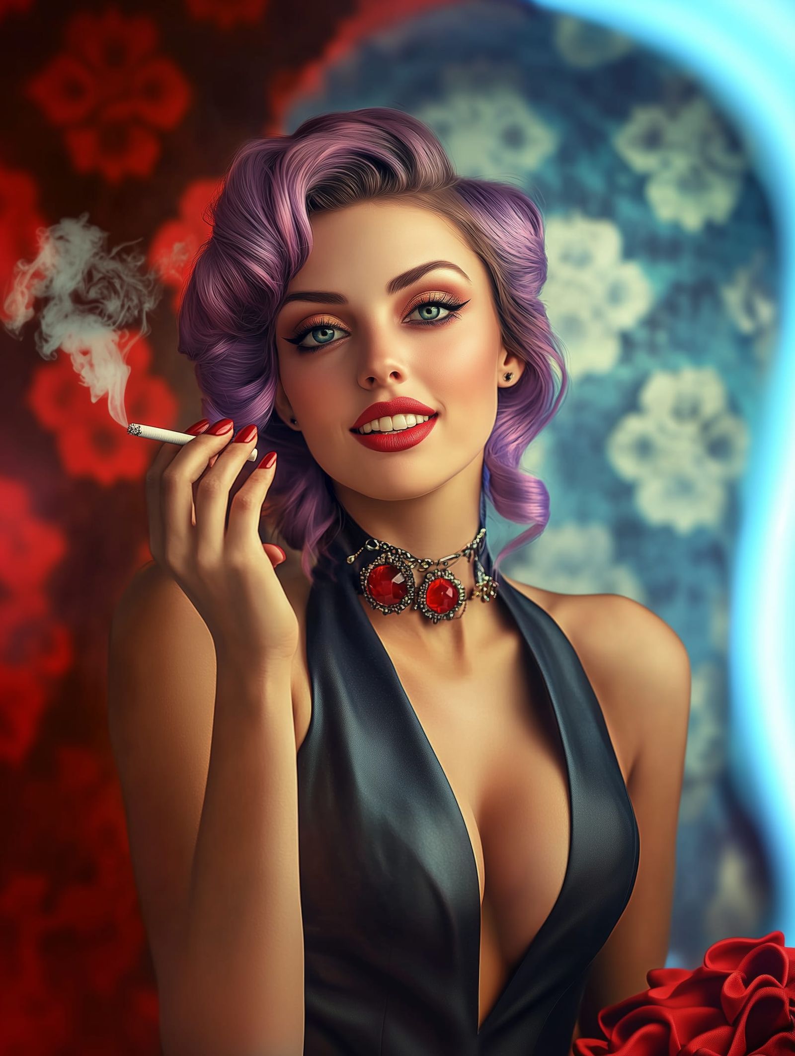 Carly Lights Up the Room