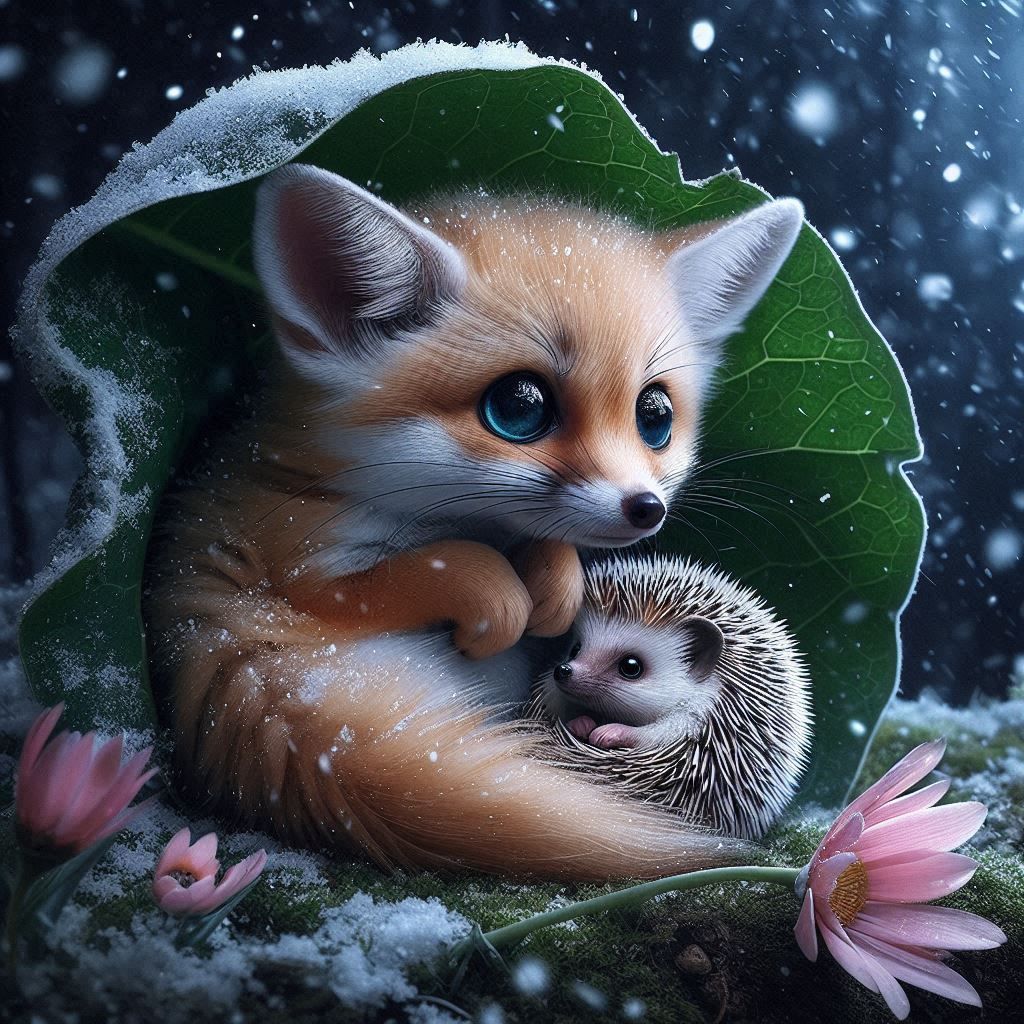 Snow Forest friends