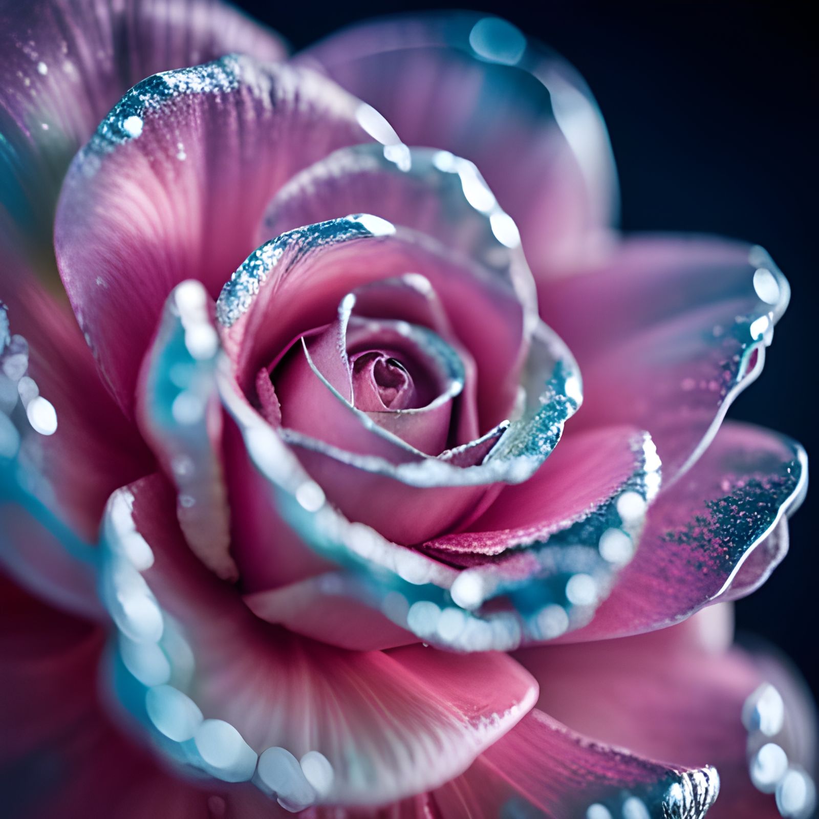 Another rose, silver  by @Dobiki