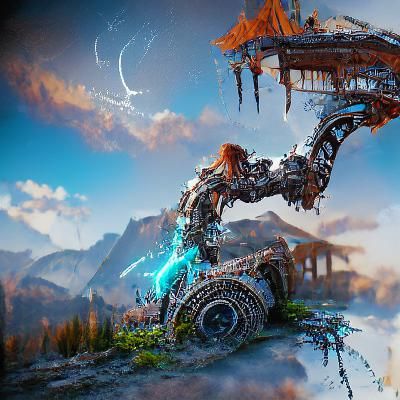 Horizon Zero Dawn Deathbringer Machine - AI Generated Artwork ...