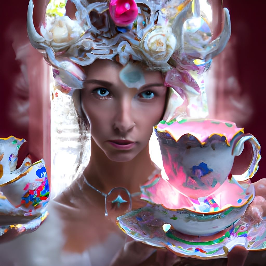 Queen of Cups AI Generated Artwork NightCafe Creator