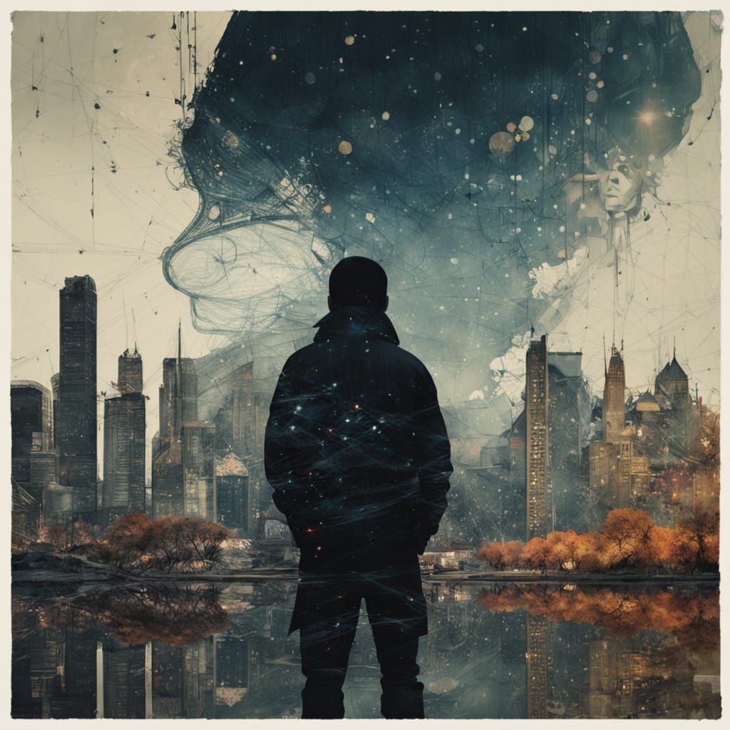 By Paul Lovering and Mattias Adolfsson and Russ Mills and Victo Ngai and Alexander Jansson:: Double exposure, dual exposure!! Front view :: ...