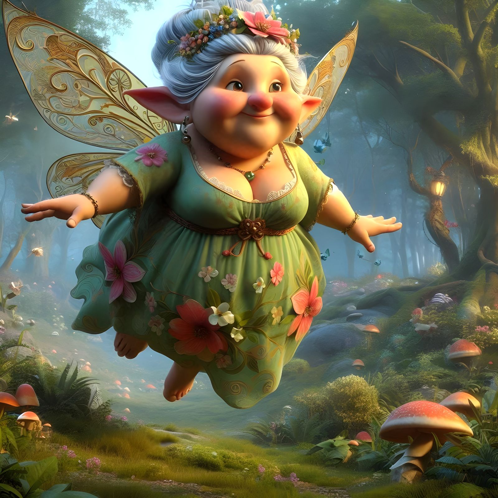 "We're not all young and slender...."