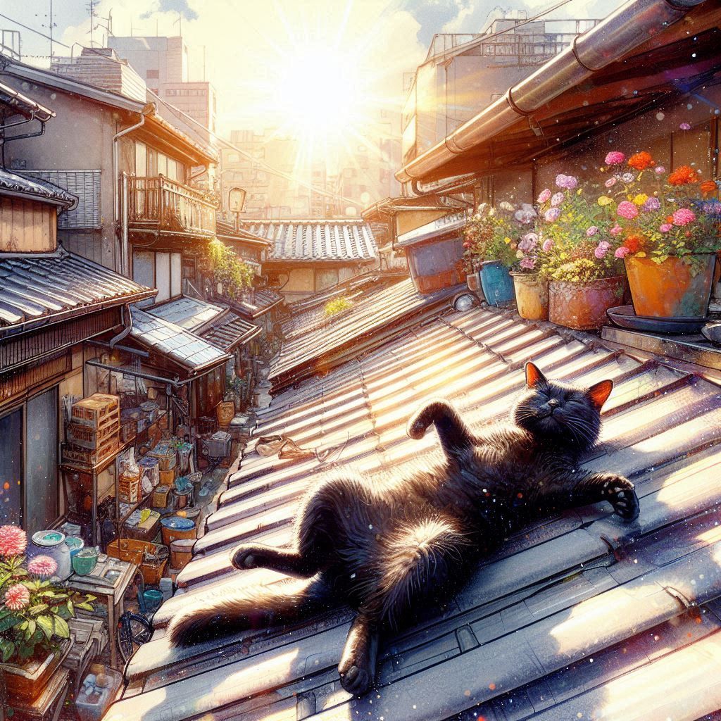 Cat on a hot tin roof