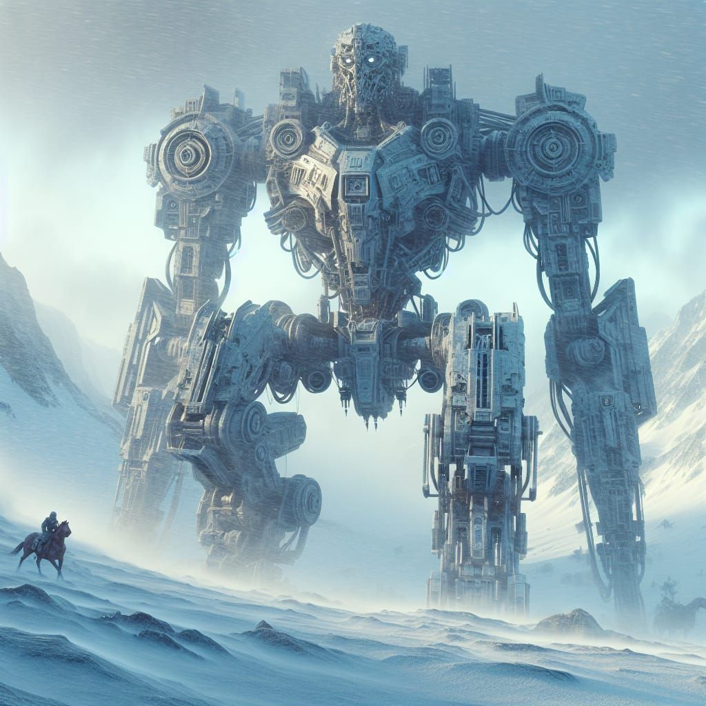 Mechs are immune to climate change. 