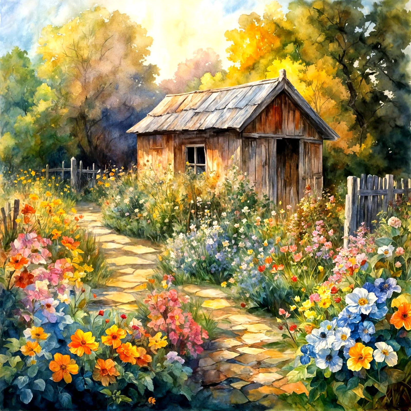 Garden Shed  by @Sherkhal